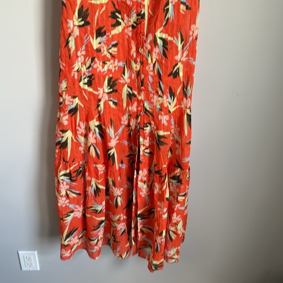 SOLID & STRIPED Tilda Dress Orange XS - Picture 4 of 15